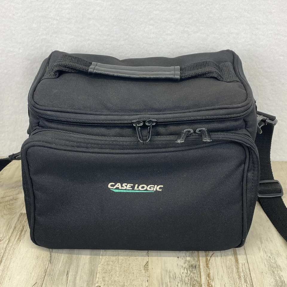 Case Logic Black Camera Shoulder Bag Camcorder DSLR Compact Organizer 10x7x7 - Image 2 of 4