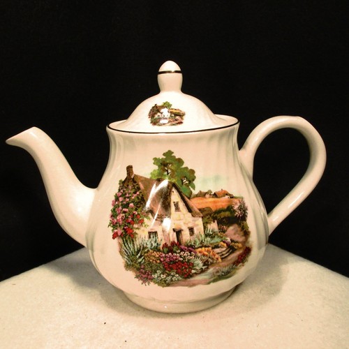 Arthur Wood & Sons/Royal Stuart Cottage Garden Teapot & 2 Mugs - Picture 3 of 10