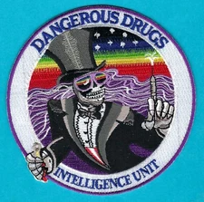 DEA DRUG ENFORCEMENT ADMINISTRATION DANGEROUS DRUGS INTELLIGENCE PATCH