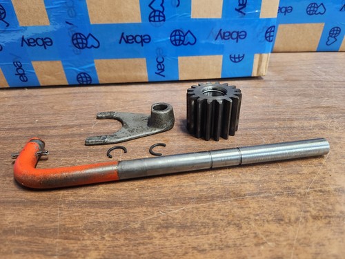 Case 222 Trasmissione ingranaggi asta cambio trattore prato forcella cambio e ingranaggio al minimo freno - Foto 2 di 10