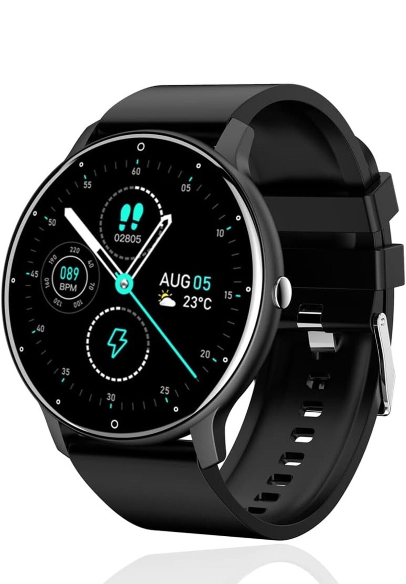 Fitness Gym Activity Tracker HD Touch Screen Smartwatch for iPhone