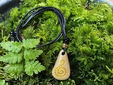 Reduziert !!!   Kette, Kieselstein, Spirale