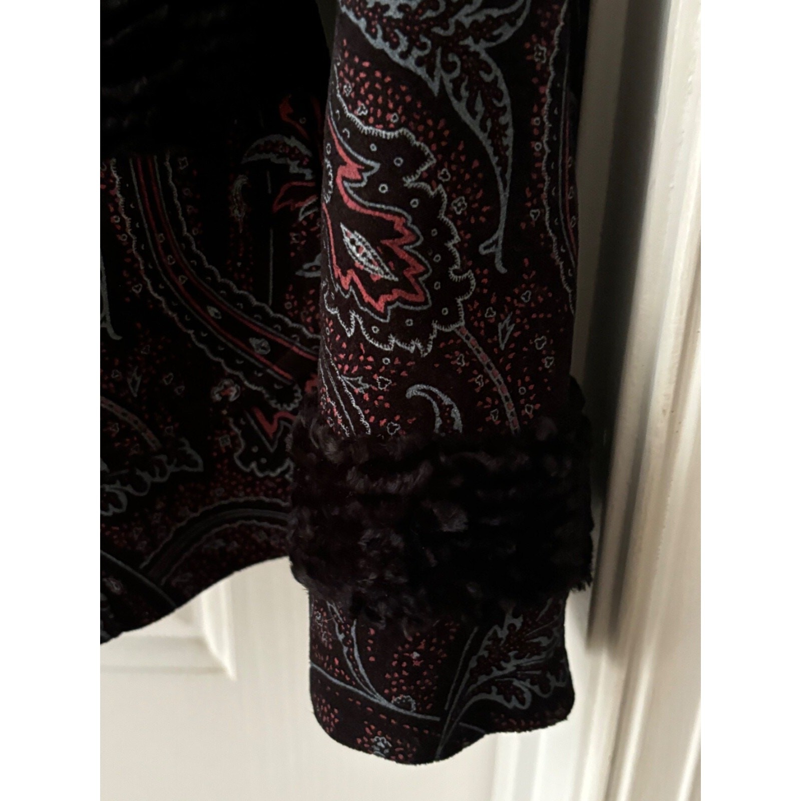 Beautiful Doncaster Multicolored Jacket with Velv… - image 7