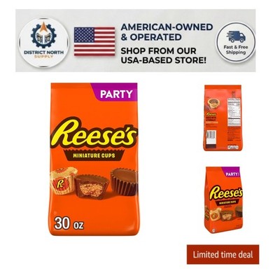 Gluten-Free 30 oz Milk Chocolate Peanut Butter Cups - Perfect for Celebrations