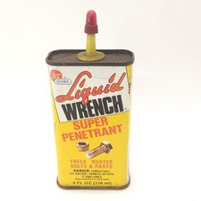 Gunk Liquid Wrench Vintage Oil Can Handy Oile...