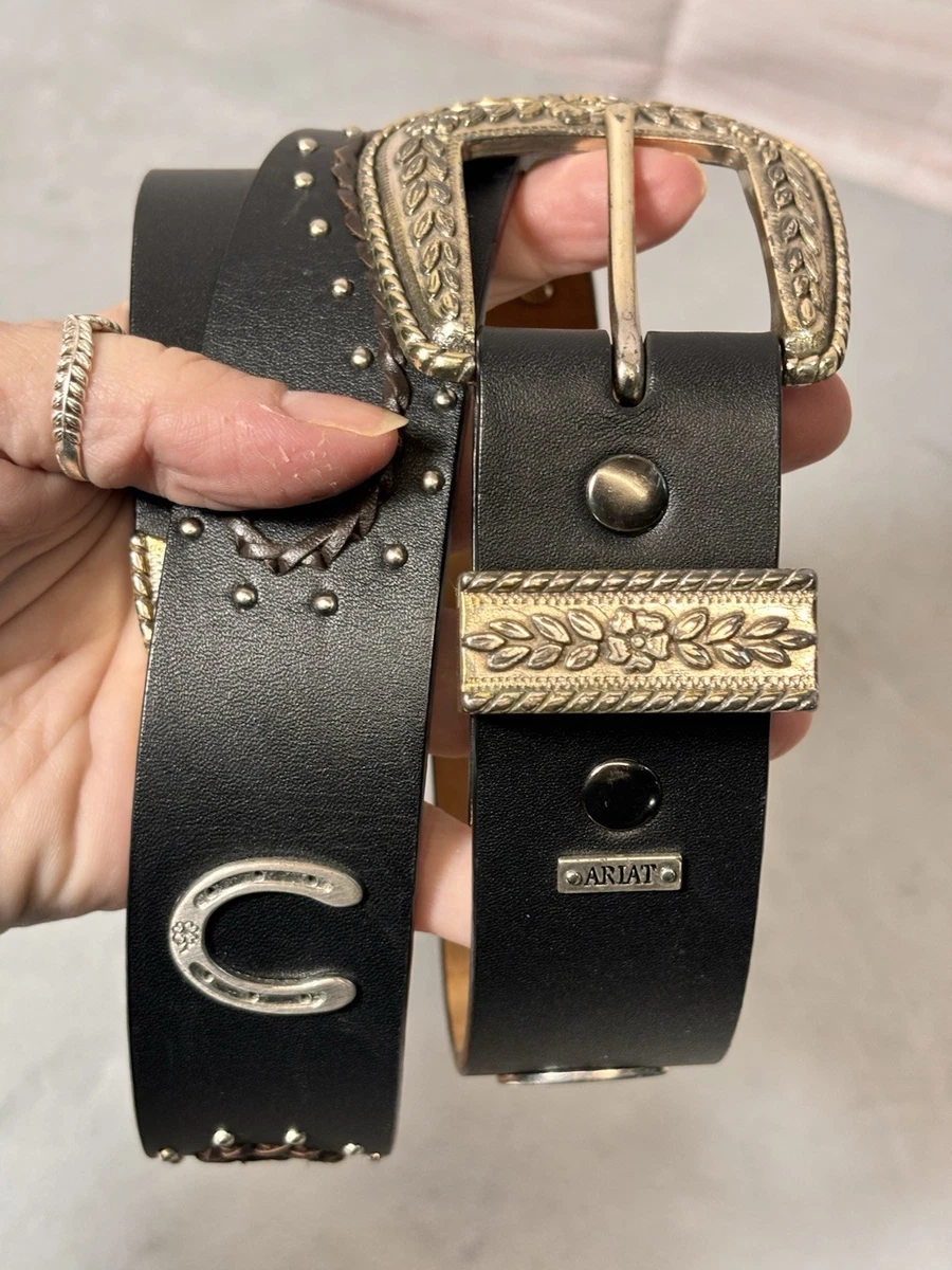 Ariat Medium Black Belts for Women for sale | eBay display picture 3