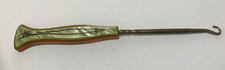 Antique Shoe Button Hook Celluloid Bakelite Handle Windsor Arch Amerith