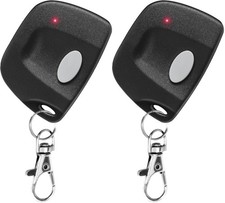 2 for 300 MHz Multicode Linear Garage Door Gate Opener Remote Control with 10...