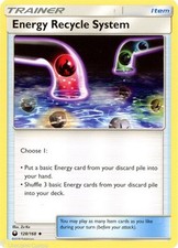 Energy Recycle System 128/168 : Uncommon Mint/Near Mint Pokemon Card : SM07: Cel