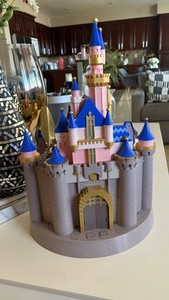 Disney Sleeping Beauty Castle With Ligts
