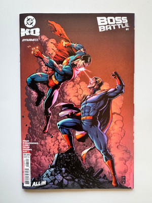 DC K.O. BOSS BATTLE #1   Superman vs Homelander Cover B Variant   NM/NM+