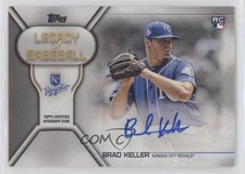 2019 Topps Legacy of Baseball Brad Keller #LBA-BK Rookie Auto RC 6u5