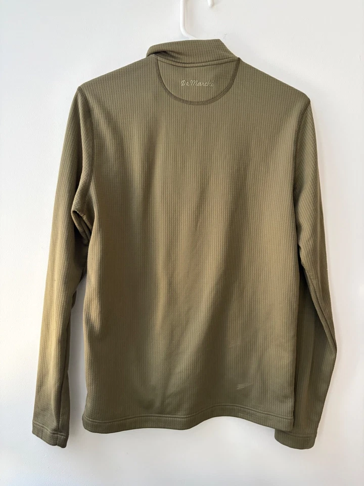 Chaqueta de Ciclismo De Marchi, Forrada de Vellón Cuarto Cremallera - Talla Pequeña Foto 2 de 4