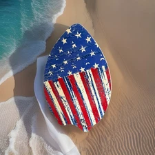 VINTAGE Alvins Island Big Lizard Skim Board 