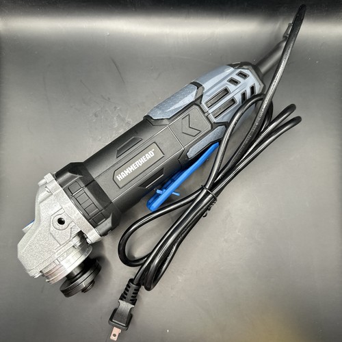 Hammerkopf 6-Amp 4-1/2 Zoll Winkelschleifer mit 3 Stück Schleifscheibe - HAAG060