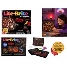 Lite-Brite ColorPOP Stranger Things Edition   658 Piece Light-Up Art Set