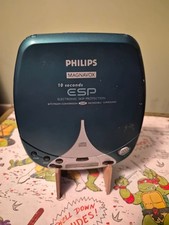 Phillips Magnavox ESP Portable CD Player Green Tested Working READ