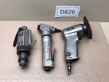 Vintage Lot Of Air Tools Chicago Pneumatic Cp778 Sander Drill Nibbler Read