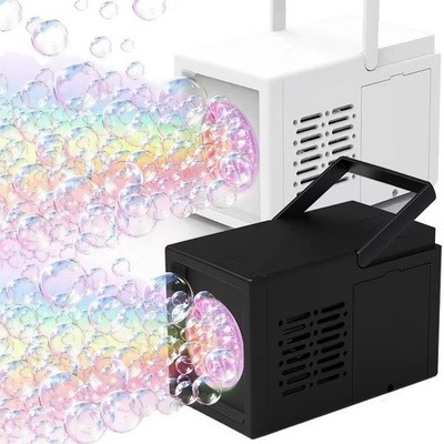 10 Hole Fully Automatic Bubble Blowing Handheld Electric Bubble Machine ToyBlack