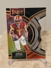 Jahan Dotson 2023 Select Black Red Premier Die-Cut #162 Commanders Eagles PSU