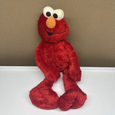 Vintage 2002 Fisher-Price Sesame Street Elmo Plush Doll 20" Stuffed Toy Muppet