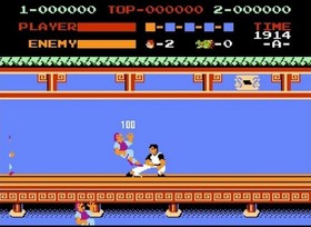 IREM Nintendo Entertainment System NES Arcade Brawler KUNG FU MASTER Pal 