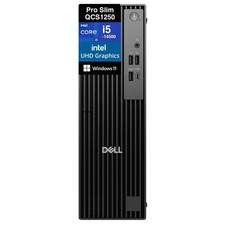 Dell Pro Slim Intel i5-14500 2.60 GHz 16GB 512GB SSD W11P Mini Desktop, Black