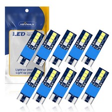 T10 LED Bulbs 10 Pack Canbus W5W 194 12V Interior Car Lights