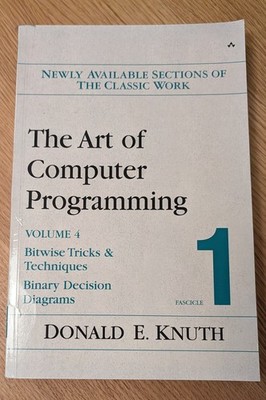 The Art of Computer Programming Vol. 4, Fascicle 1:... | Buch | Zustand sehr gut