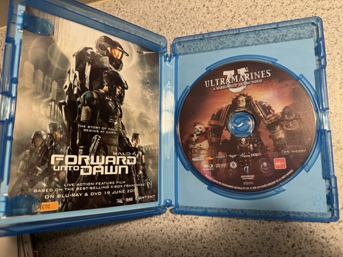 ***RARE*** WARHAMMER 40,000 - ULTRAMARINES - FULL LENGTH MOVIE BLU RAY - Picture 2 of 3