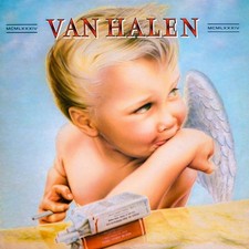VAN HALEN 1984 BANNER HUGE 4X4 Ft Fabric Poster Tapestry Flag Art