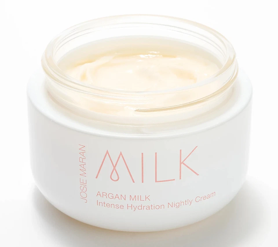 Josie Maran Argan Milk Intense Hydration Nightly Cream 3.4 oz 100 ml - Image 3 of 3