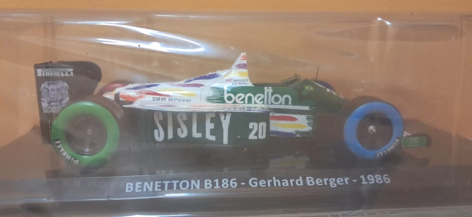 F1 BENETTON B186 - Gerhard Berger - 1986 - 1:24 - Immagine 2 di 3