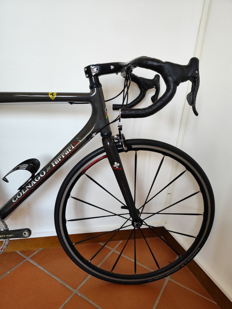 Colnago For Ferrari CF4 Carbon Bike Campagnolo Record CT Titanium