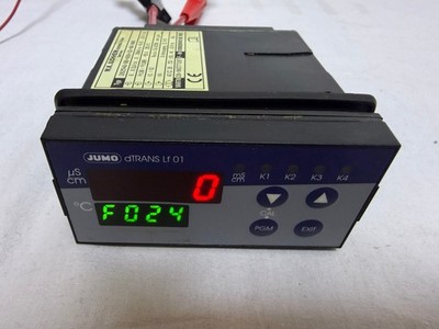 JUMO dTrans Lf01 202540 / 00 Regler Leitfähigkeit Temperatur AC / DC 20...53V