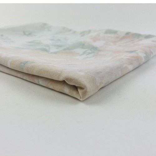 Juego de 2 fundas de almohada Cannon de colección 2 rosas flores estándar EE. UU. rosa verde púrpura - Imagen 6 de 9