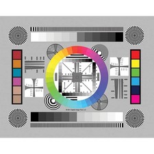 DGK Color Tools High Resolution 8.5x11 Chrome SD Professional Lens Test Chart...