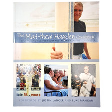 Mathew Hayden Cookbook 2004 Family Stories and  Recipes By Cricket Sport Legend
