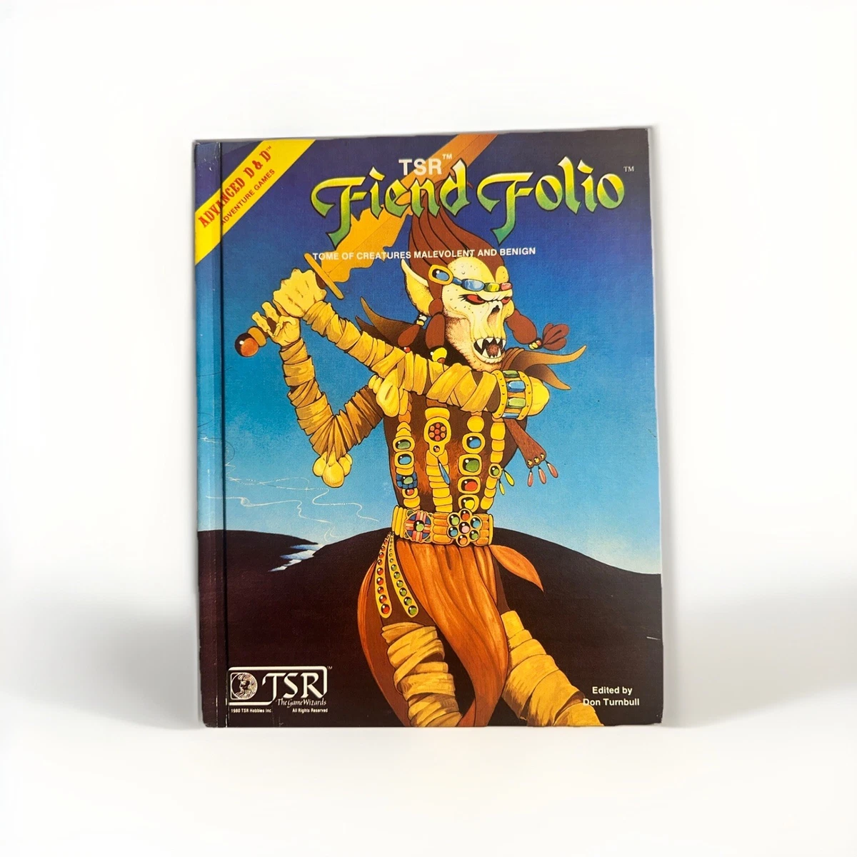Advanced Dungeons & Dragons Fiend Folio Gary Gygax AD&D First Edition 1981 A