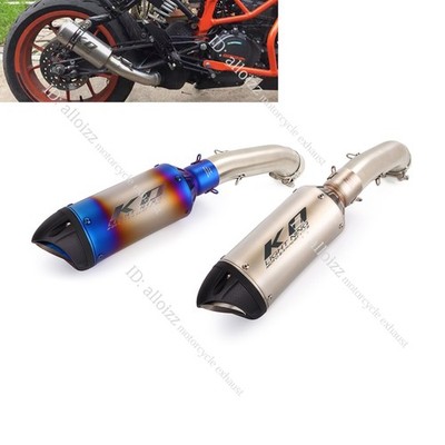 Exhaust System Mid Pipe Tail Muffler Modified For Duke 125 250 390 RC390 2021-23