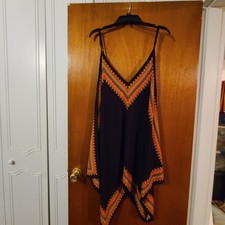 Ladies Venus Black Spagetti Strap Dress Size XL