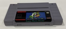 Super Mario World (Super Nintendo SNES, 1991) *TESTED / HOLDS SAVES*