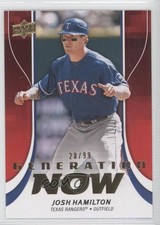2009 Update Series 1 & 2 Fat Packs Generation Now Gold 20/99 Josh Hamilton 0j6