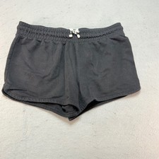 Cat Jack Girls' Black Plus Size Lounge Shorts Cotton Blend Casual Activewear