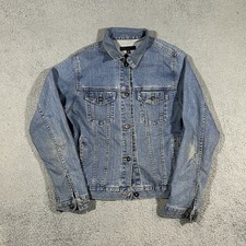 Uniqlo Women’s Denim Jean trucker Jacket Size Small #1103