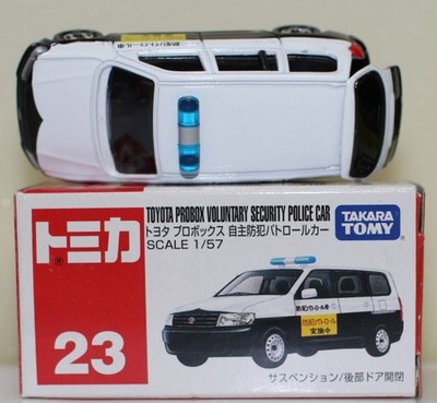 Tomica 23 Toyota Probox Self-Defense Crime Prevention Patrol Car
