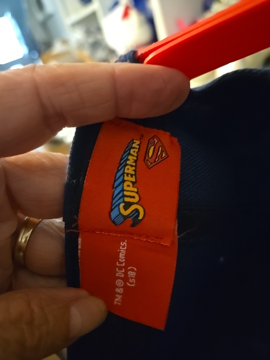 DC Superman Hat Baseball Cap Snapback Comics Supe… - image 5