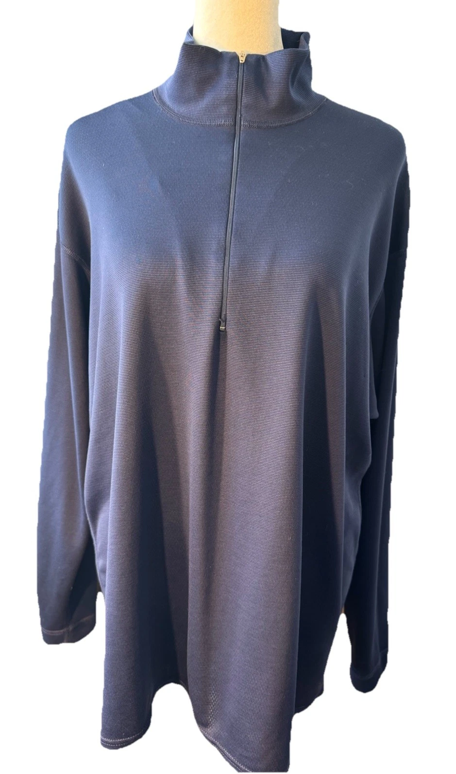 Patagonia Capilene XL Navy Half Zip Pullover Lightweight Base Layer Top