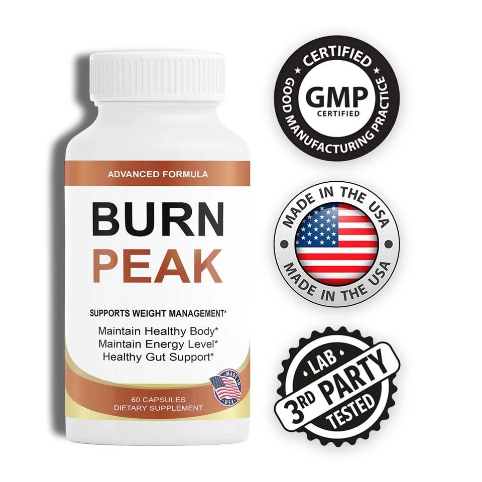 (6 Pack) Burn Peak for Advanced Weight Loss, BurnPeak Fat-Burner Formula - Image 2 of 4
