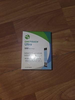 EXPIRED One Box Of OneTouch Ultra Test Strips 100 Count